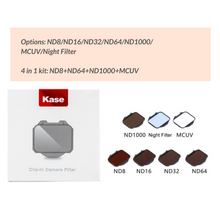 Load image into Gallery viewer, Kase Sony Alpha Clip-in Filters