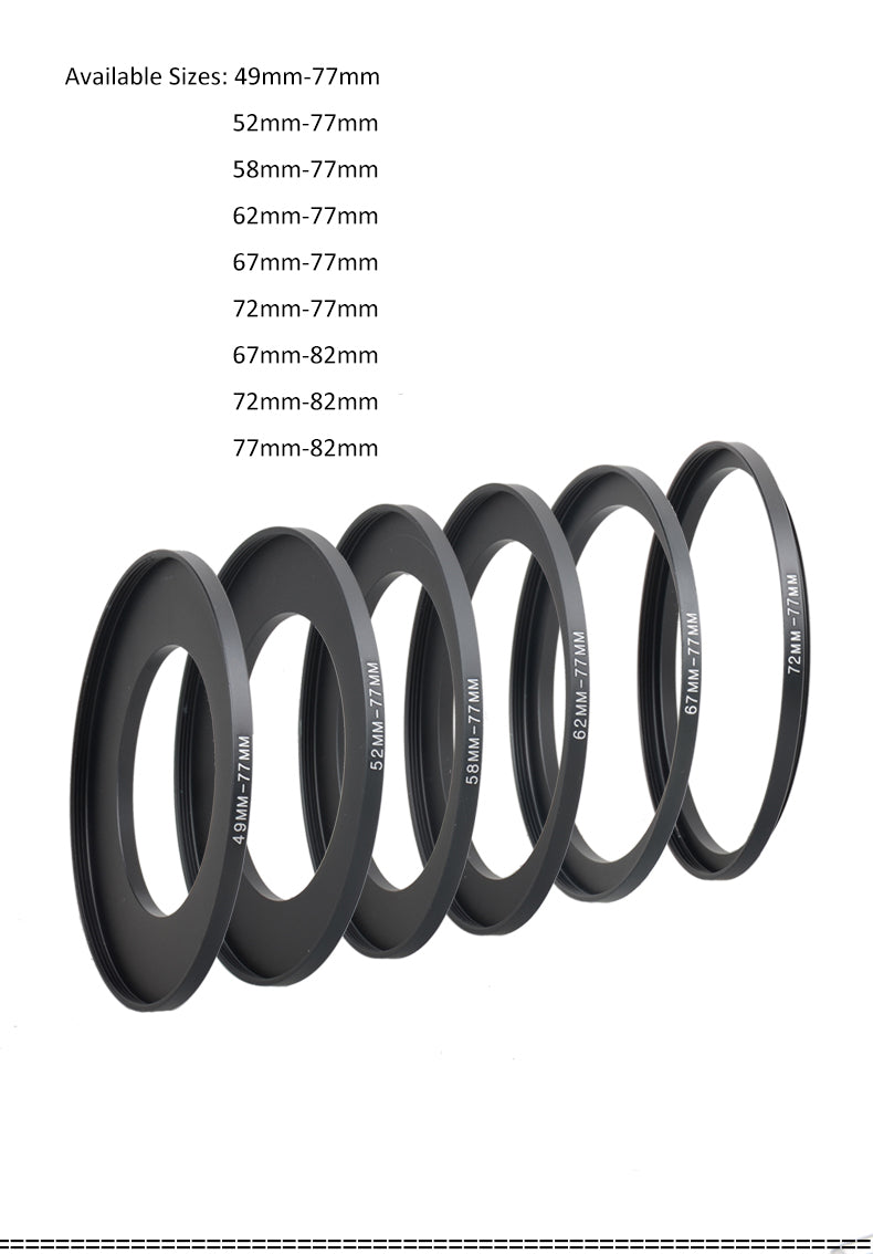 Kase Adapter rings for K9 holder (49mm72mm) Kase Filters NZ